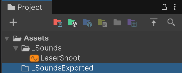 Creating export directory